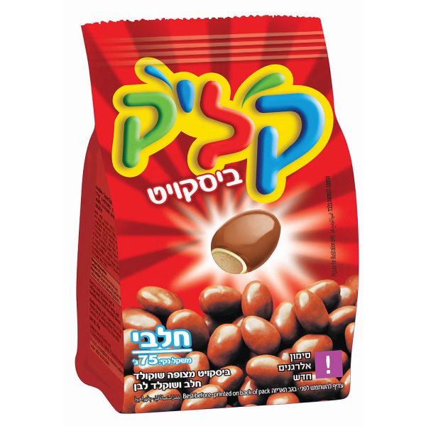Klik Cookies, Biscuits coated with Milk Chocolate, 65g, (red pack) Online-Schn?ppchen