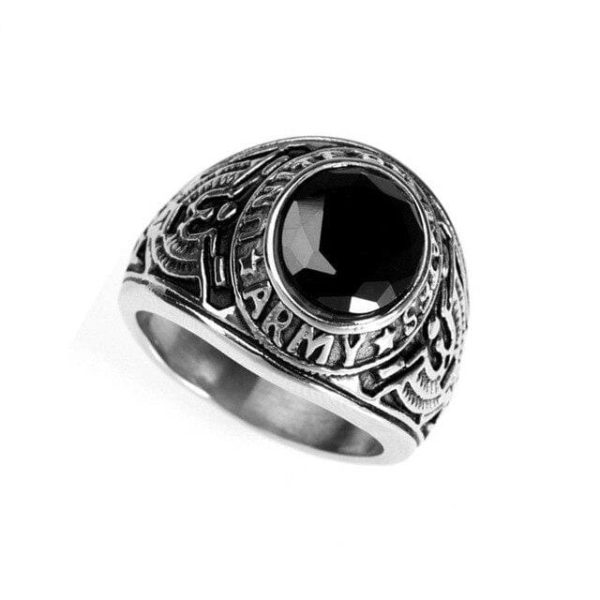 Bague Vintage  US Army Argent Jetzt online – Bild 3
