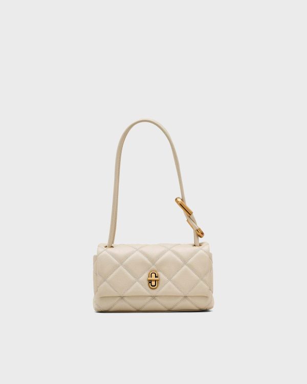 The Quilted Minii Dual Shoulder Bag Cloud W Rabatt