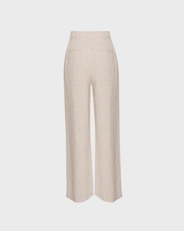 MSCHPennie Ginia HW Pants Sand Rabatt – Bild 2