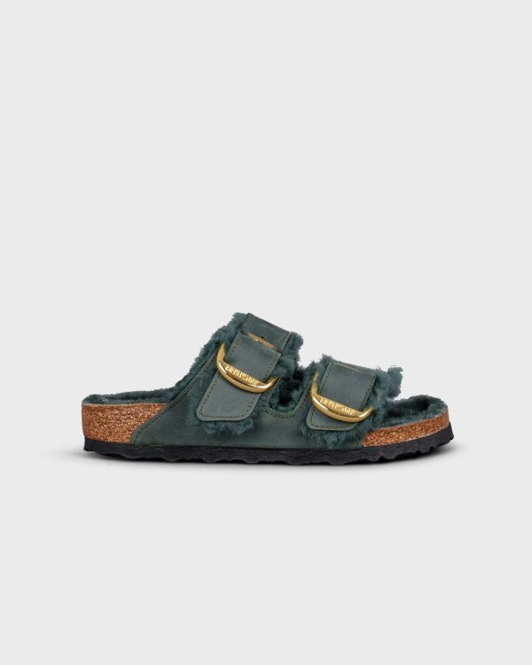 Arizona Big Buckle Shearling Oiled Leather Thym Jetzt online