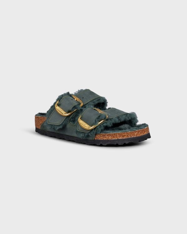 Arizona Big Buckle Shearling Oiled Leather Thym Jetzt online – Bild 2