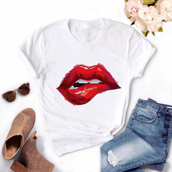 T-Shirt  Vintage  Imprimé Femme Online – Bild 3