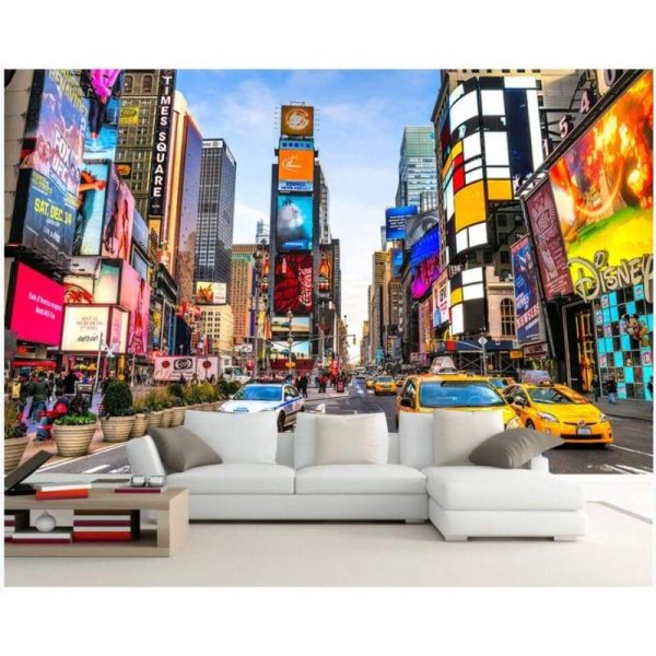 Papier Peint Vintage  Taxi New York Angebot