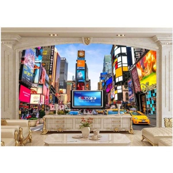 Papier Peint Vintage  Taxi New York Angebot – Bild 2