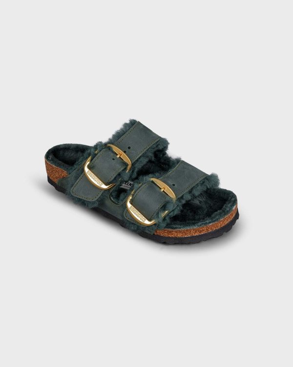 Arizona Big Buckle Shearling Oiled Leather Thym Jetzt online – Bild 5