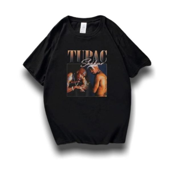T-Shirt Vintage  2pac Femme Verkauf