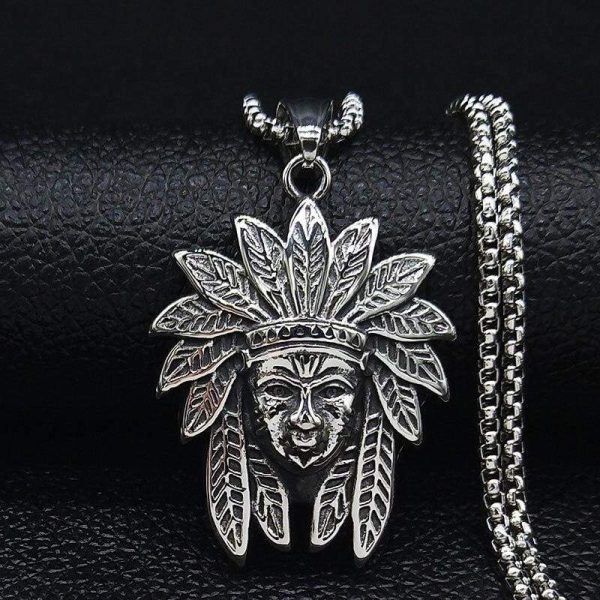 Collier Vintage  Indien D Amérique Femme Mode – Bild 2