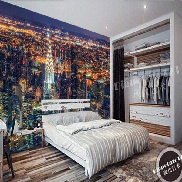 Papier Peint Vintage  Ville De New York Im Angebot – Bild 2