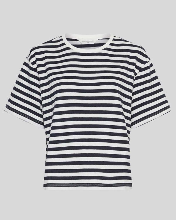 MSCHKemba Bahara Pullover Stripe Ice Sky Online