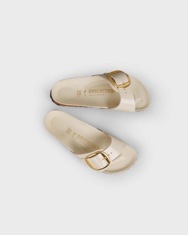 Madrid Big Buckle High-Shine Ecru Rabatt – Bild 5