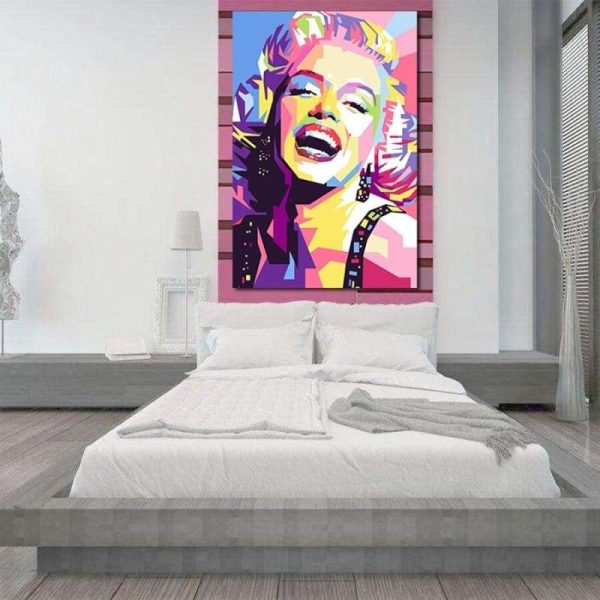 Tableau Vintage  Marilyn Monroe Couleur Schn?ppchen – Bild 5