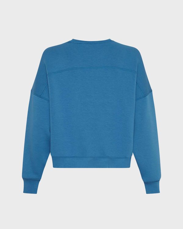 MSCHDalvina Ima Q Sweatshirt Vallarta Blue Angebot – Bild 2