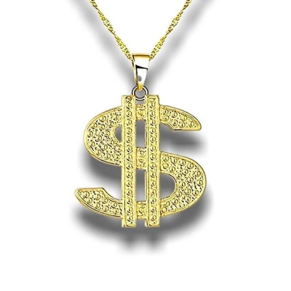 Pendentif Vintage  Dollar OR Im Angebot