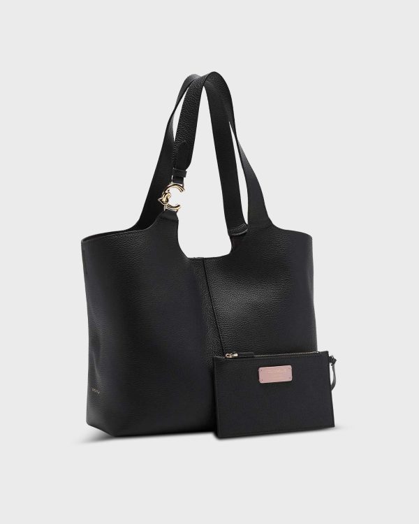 Coccinelle C-Easy Medium Black Online-Verkauf – Bild 2