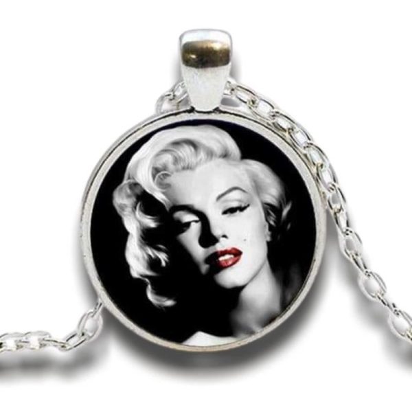 Pendentif Vintage  Marilyn Monroe Rabatt