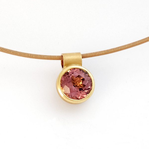 Anhänger Georg Spreng  Blub 8  Turmalin rosa Angebot