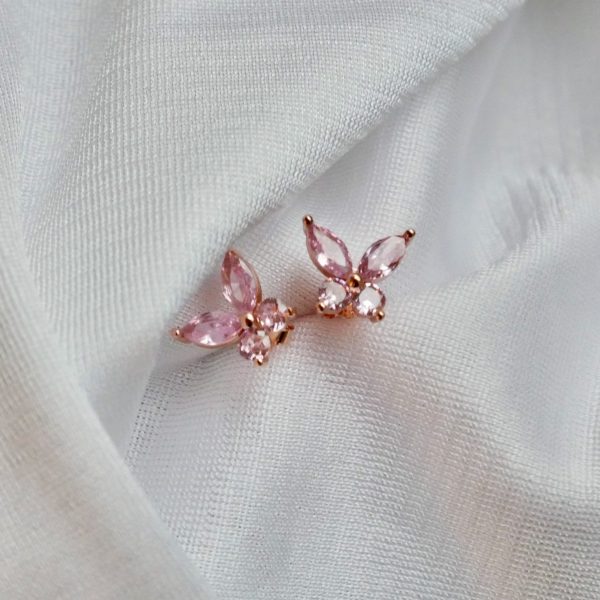 Jamila Studs - Rose Gold 1 piece Mode – Bild 3