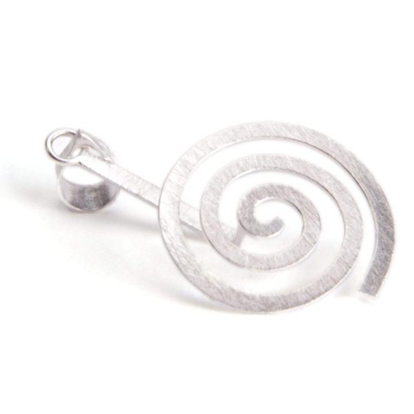 Donuthalter Spirale, Sterlingsilber 925 (3 cm) Rabatt