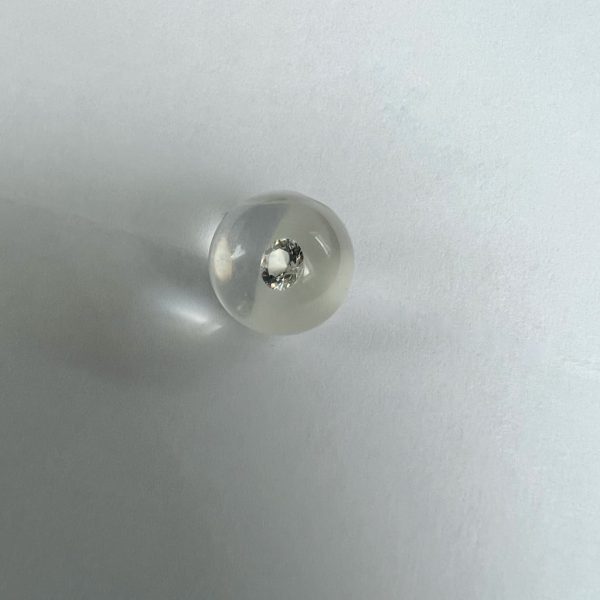 Anhänger SCHMUCKWERK  Glasklar  Kugel 10mm klar - DH807 Jetzt online