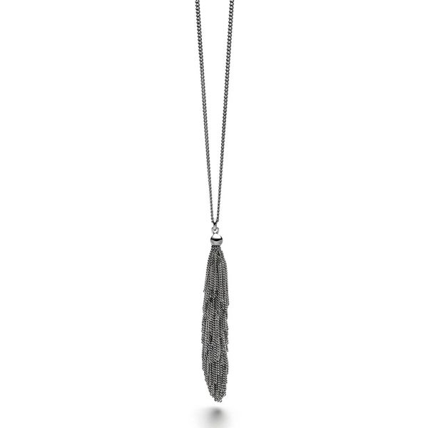 Kette Claudia Milic  TASSEL-big  dunkel Rabatt – Bild 3