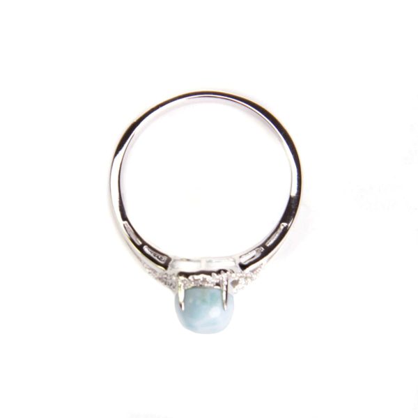 Larimar & Topas Ring, Größe 62 Mode – Bild 2