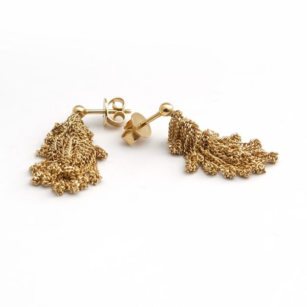 Ohrschmuck Claudia Milic  SPARROW  Gold Mode – Bild 3